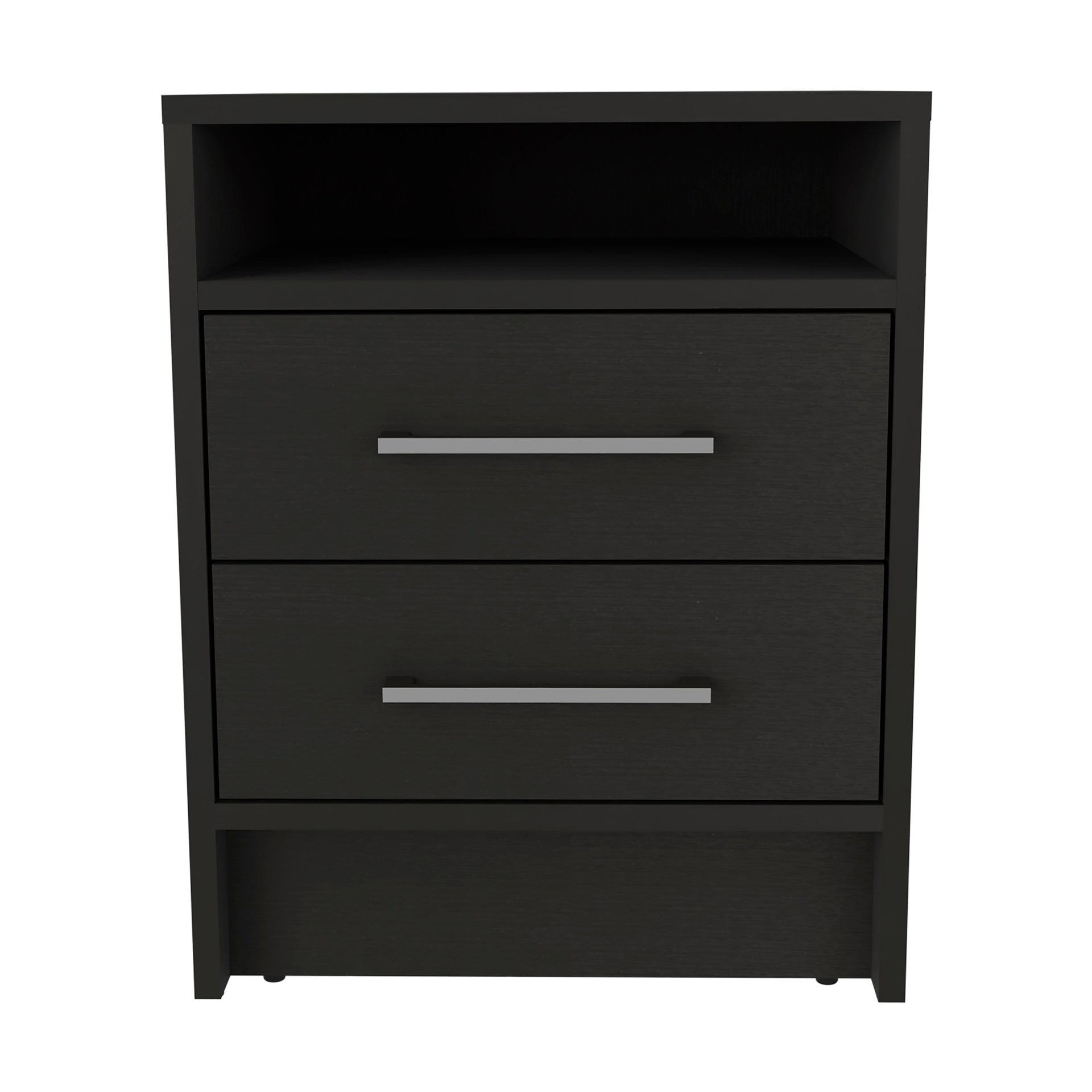 2-Piece Bedroom Set, Nightstand and Dresser, Wenge and Light Oak