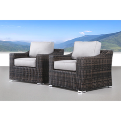 LSI Fully Assembled Patio Chair with Cushions 2