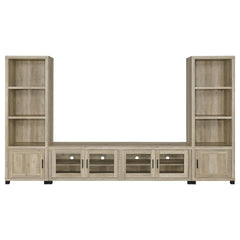 Heron Antique Pine 3-piece TV Entertainment Center