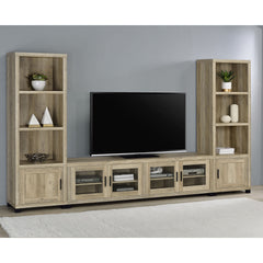 Heron Antique Pine 3-piece TV Entertainment Center