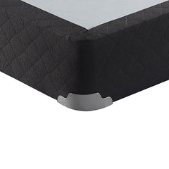 Maynard Grey Twin Standard Box Spring Foundation