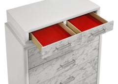 Soul Modern Style Chest Made with wood in White same asG150108659  (NJ inventory)
