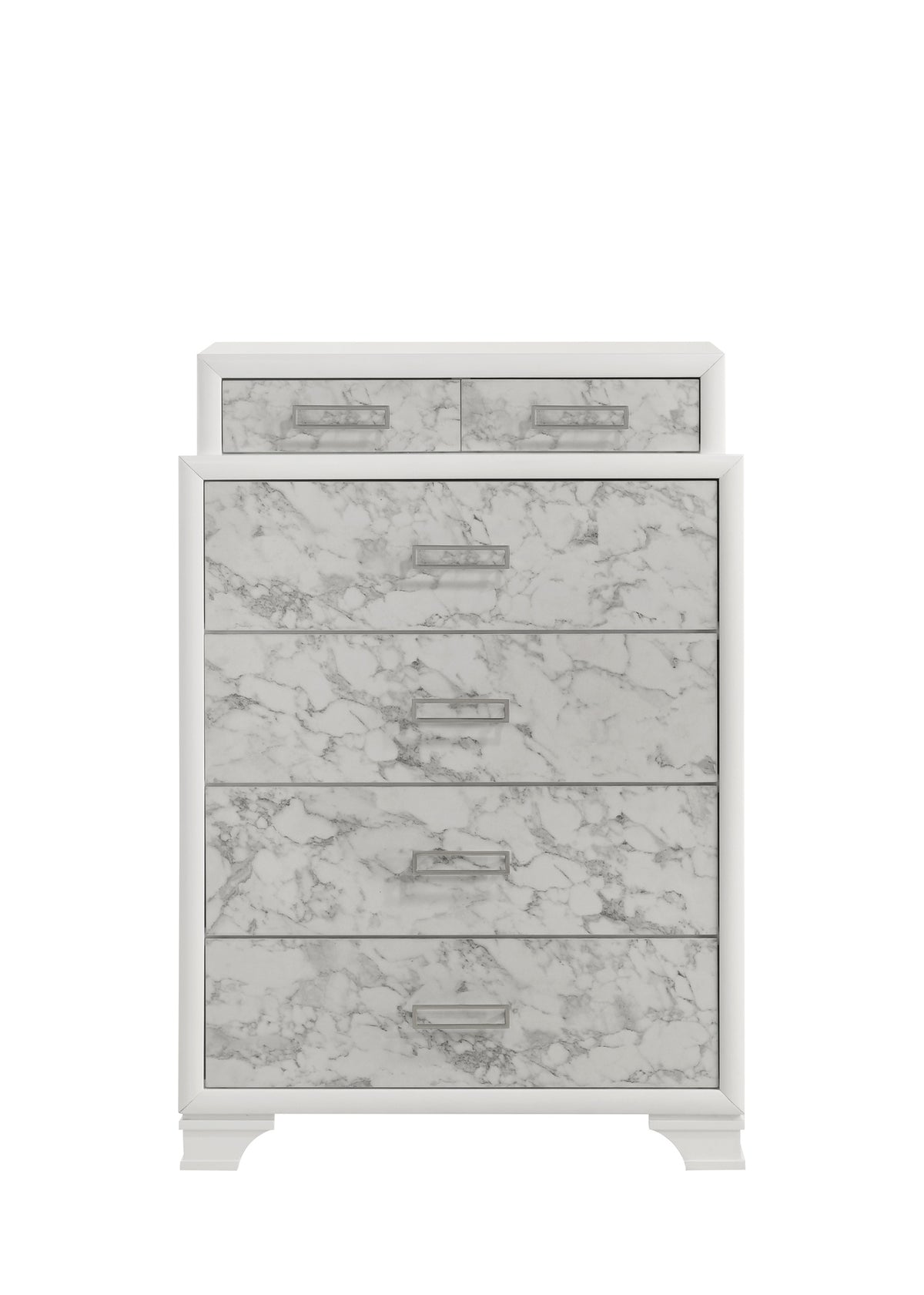 Soul Modern Style Chest Made with wood in White same asG150108659  (NJ inventory)