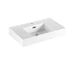 30 Inc Resin basin For Bathroom Vanity, Vanity Top only