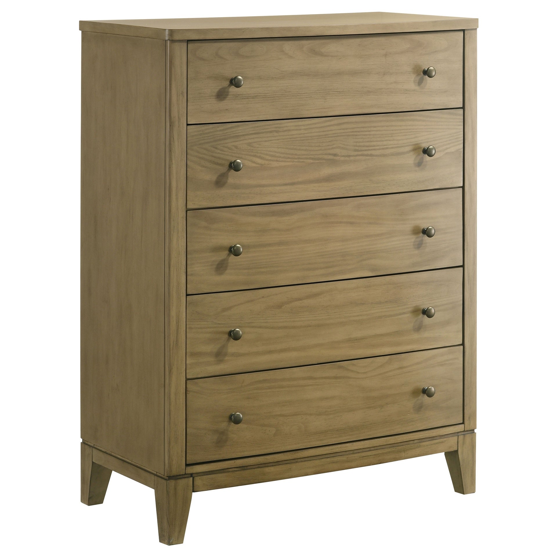Menlo Natural Pine 5-drawer Bedroom Chest of Drawers