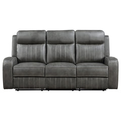 Forrest Grey Motion Reclining Sofa