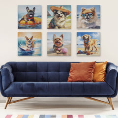 Chihuahua Canvas Wall Art