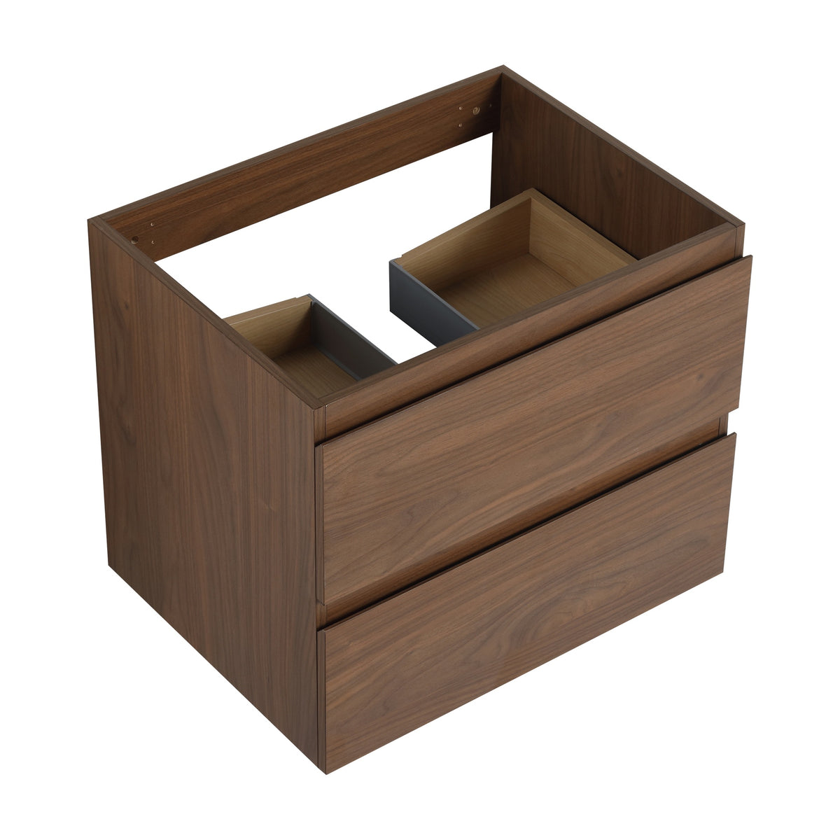 24" Wall-Mounted Bathroom Vanity, (Only the Cabinet Body)-BVB01924BNO-2