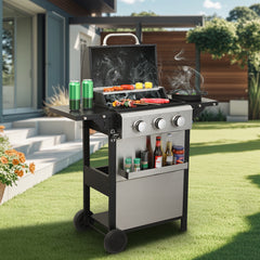 3 BURNER GAS GRILL
