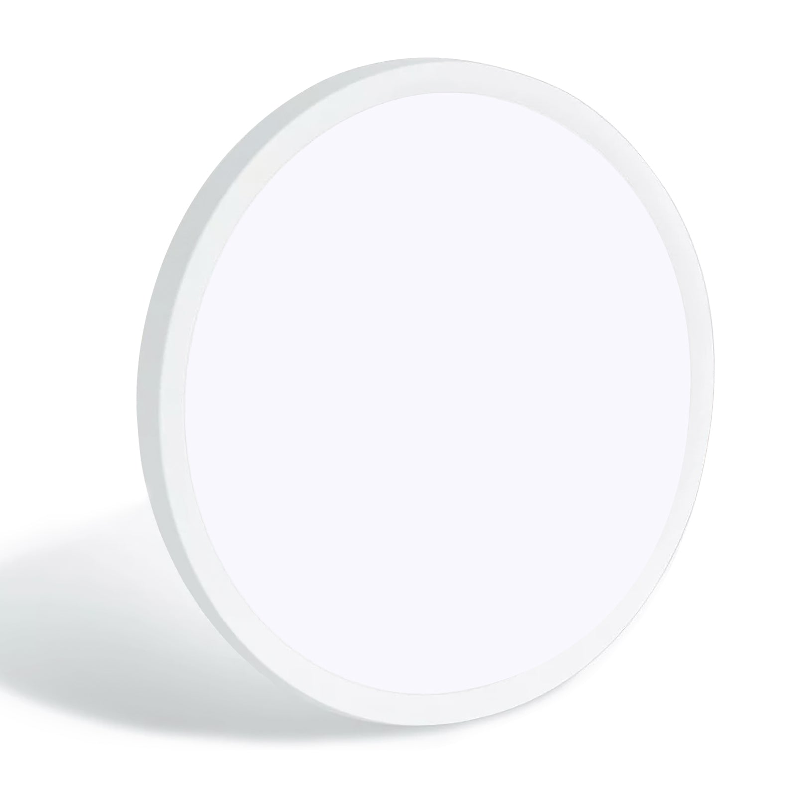 11.8 inch White Ultra-thin Ceiling Light 6500K LED Flush Mount Ceiling Lamp for Bedroom, Bathroom, Hallway