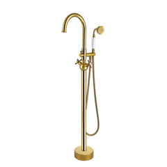 Freestanding Bathtub Faucet with Hand Shower