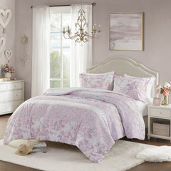 2PCS Twin/Twin XL Floral Paisley Duvet Cover Set