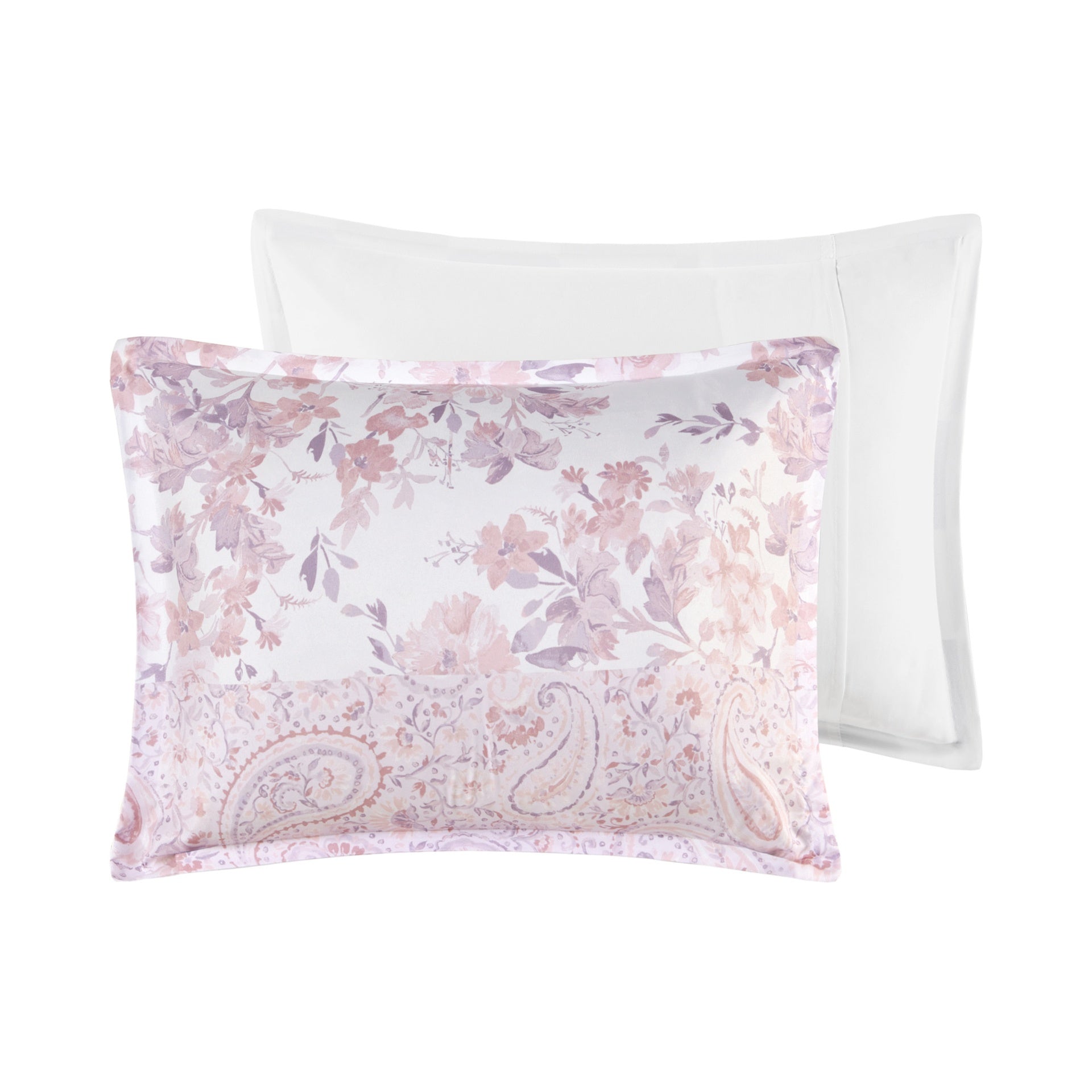 2PCS Twin/Twin XL Floral Paisley Duvet Cover Set