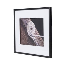 30" x 24" Rope Wall Art with Black Frame, Wall Decor for Living Room Bedrrom Entryway Office, Set of 3