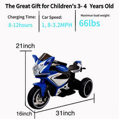 6V Kids Electric motorcycle/ Small Kids toys motorcycle/Kids electric car/electric ride on motorcycle for 3-4 years boys