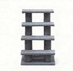 Multi-Level Carpeted Cat Scratching Post Pet Stairs,for Living Room, Bedroom