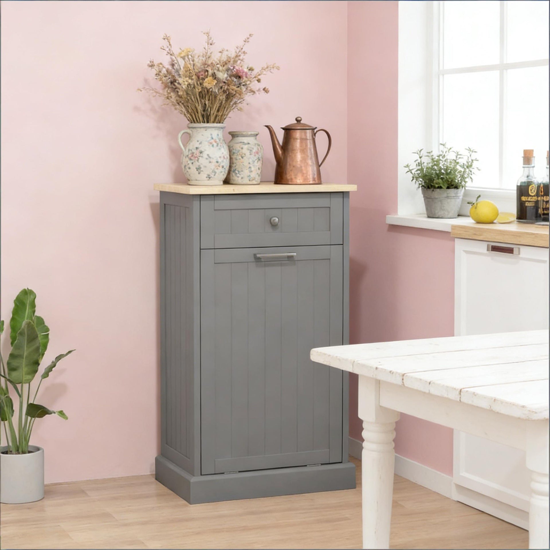 Storage Cabinet,Trash Cabinet,Tilt Out Trash Cabinet(Trash can not included)