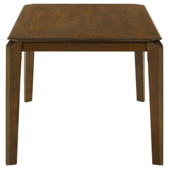 Warren Dark Brown Rectangular Dining Table
