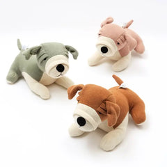 Knitted Stuffed Secer Soft Toy.