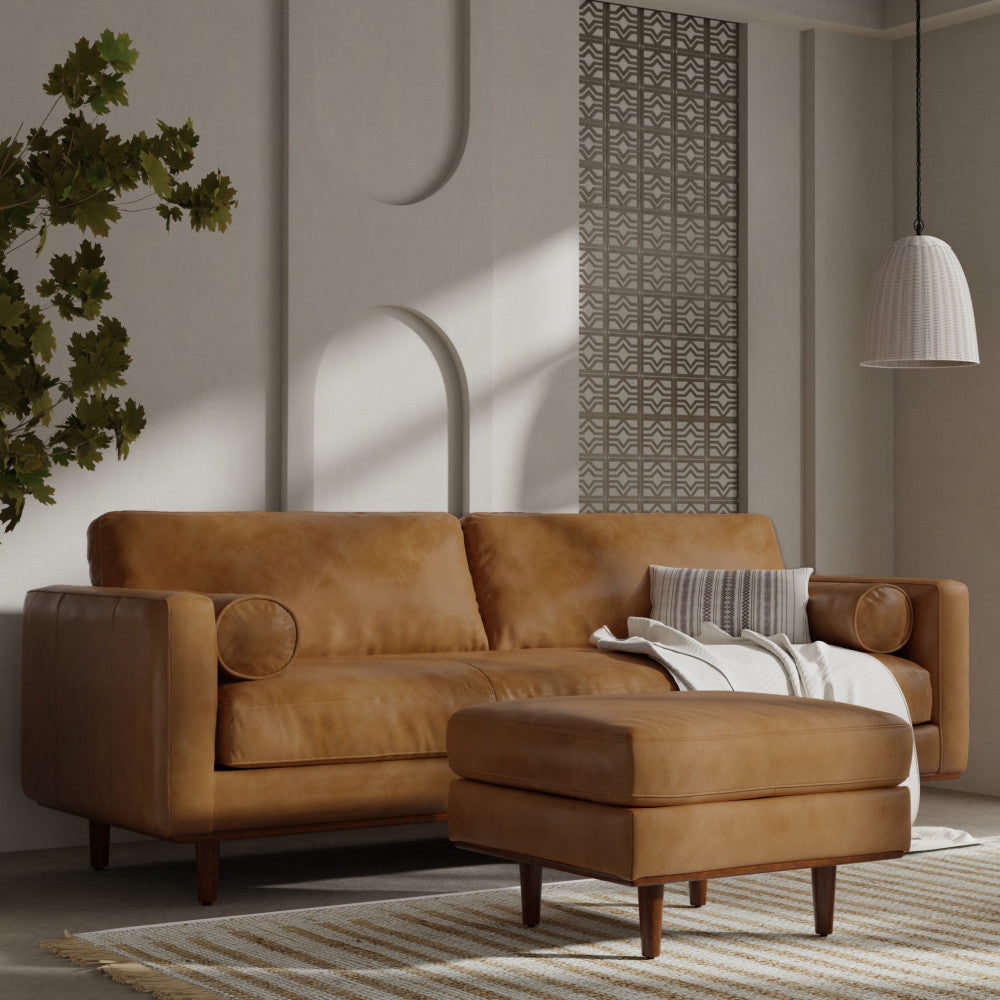 Morrison 89-inch Sofa and Ottoman Set