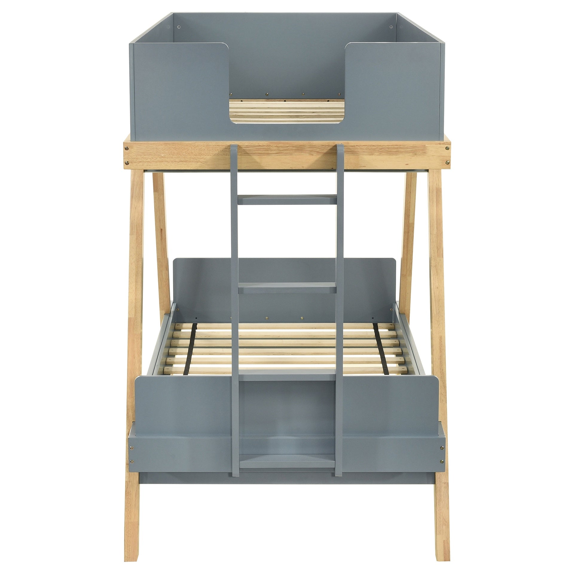 Hicks Blue Twin Over Twin Bunk Bed