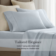 2-Piece Standard Sham Sateen Pillowcase Set