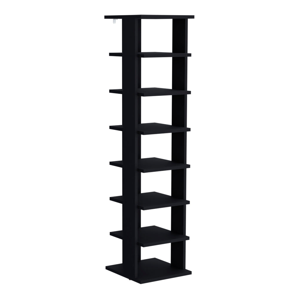 Odesto 48.7" Tall 8-Tier Vertical Shoe Rack, Narrow Shoe Tower for 8 Pairs, Entryway, Living Room, Bedroom