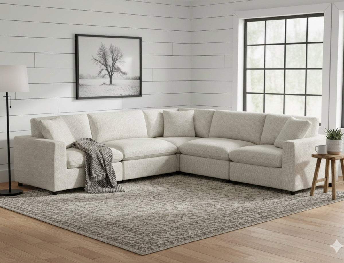 Cassandra Modular 5-Piece Sectional
