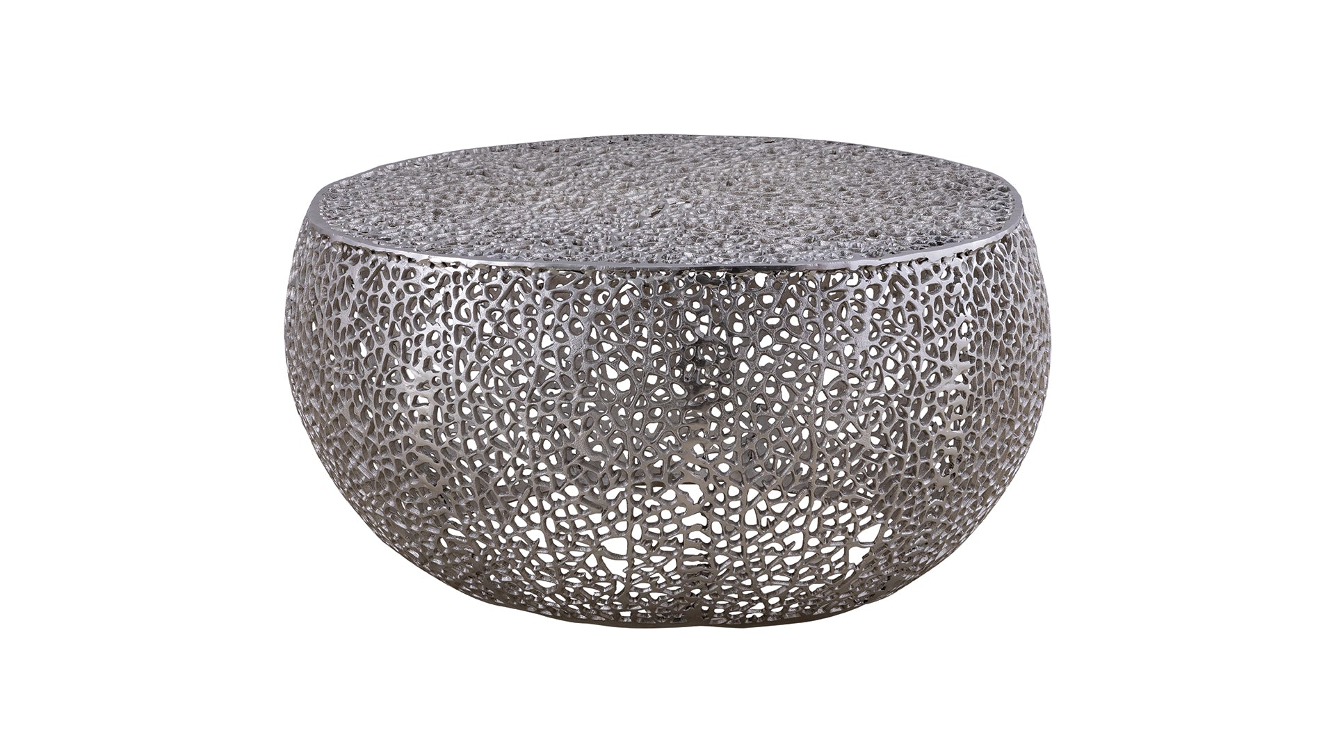 T3502-32 Round Coffee Table in Silver      same asG150108430  ( NJ inventory)