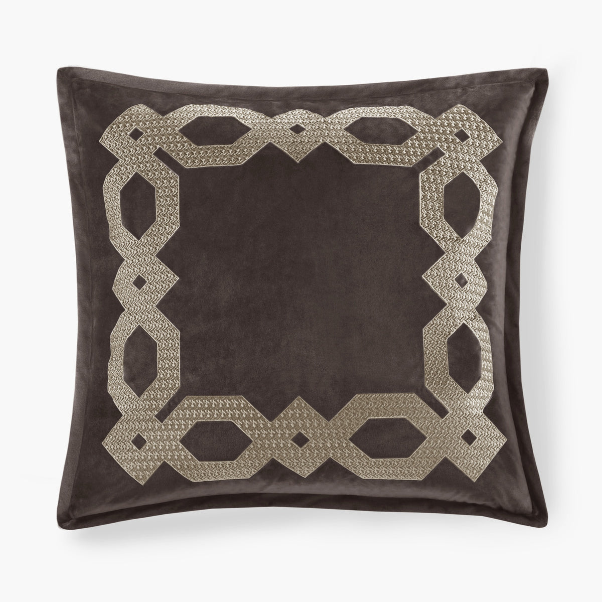 European Pillow Sham Brown 26x26"
