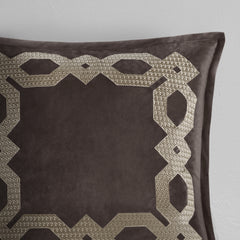 European Pillow Sham Brown 26x26"
