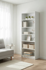 Prosper 32 inch White Wood Walk-in Closet with Five Shelves
