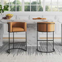 Barstool in Camel