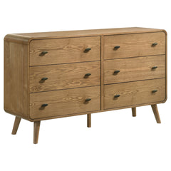 Winston Light Ash 6-drawer Bedroom Dresser