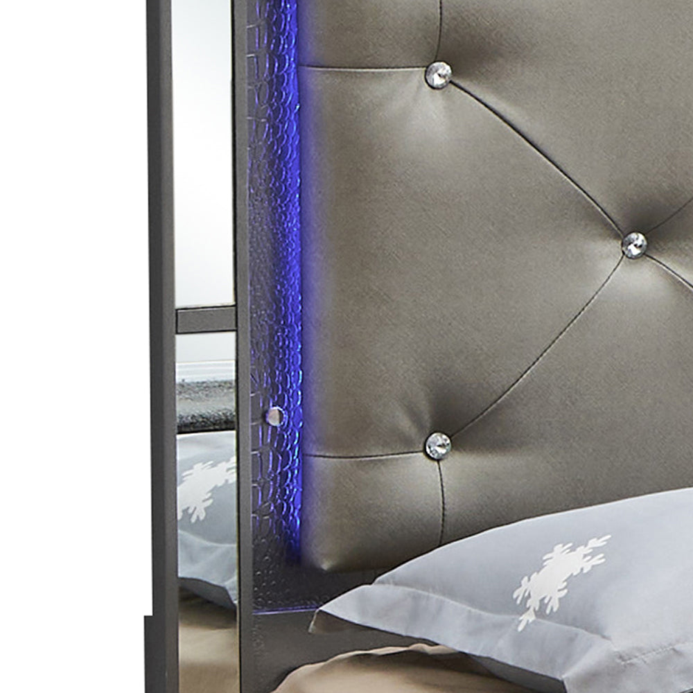 Verona G6702C-TB3 Twin Bed , Metalic Black