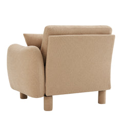 Lucas RSF sofa W/Pillow Polyester -Coffee