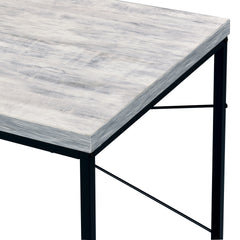 Bob Antique White & Black Finish Writing Desk