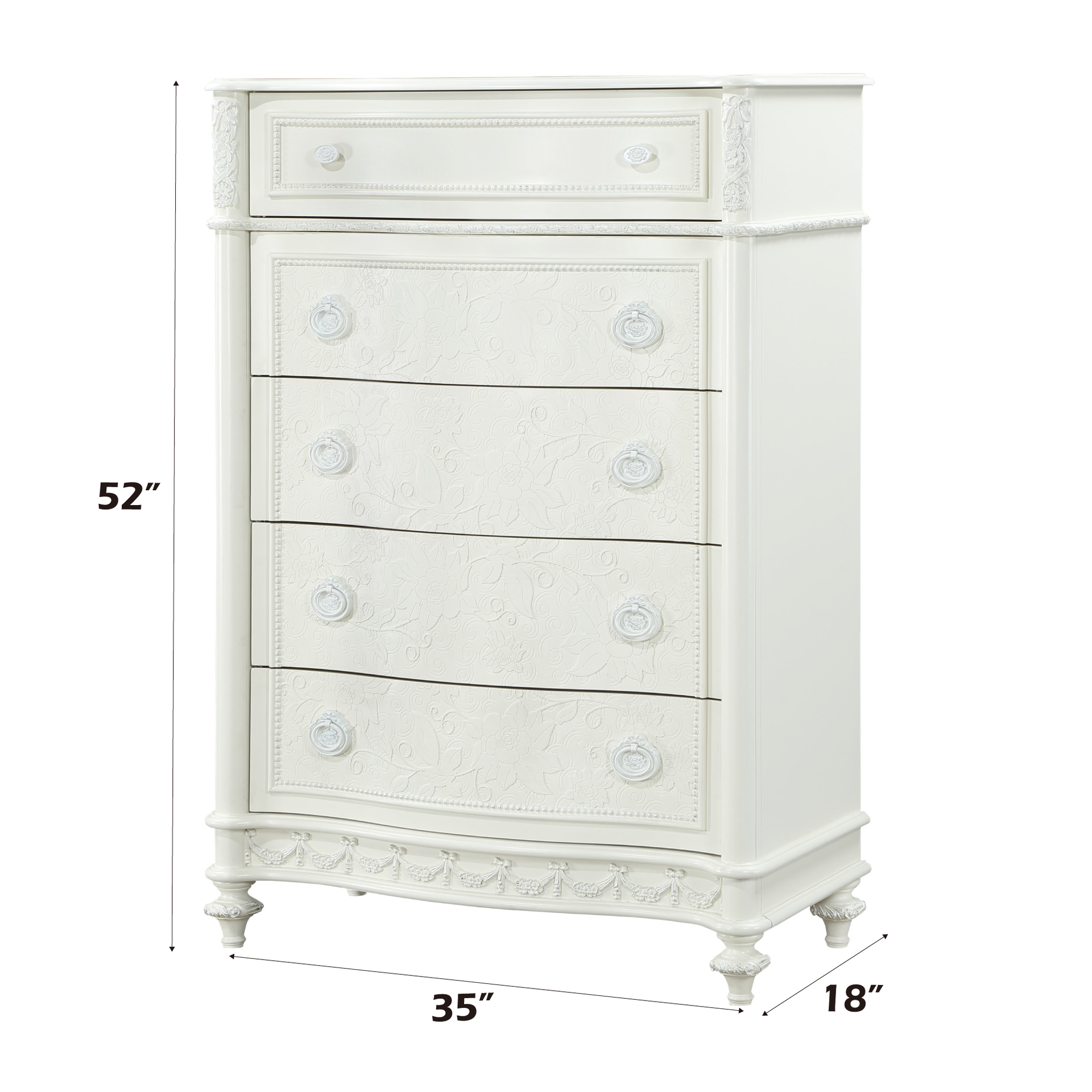 Dorothy Ivory Finish Chest