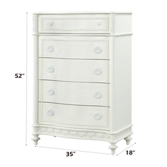 Dorothy Ivory Finish Chest