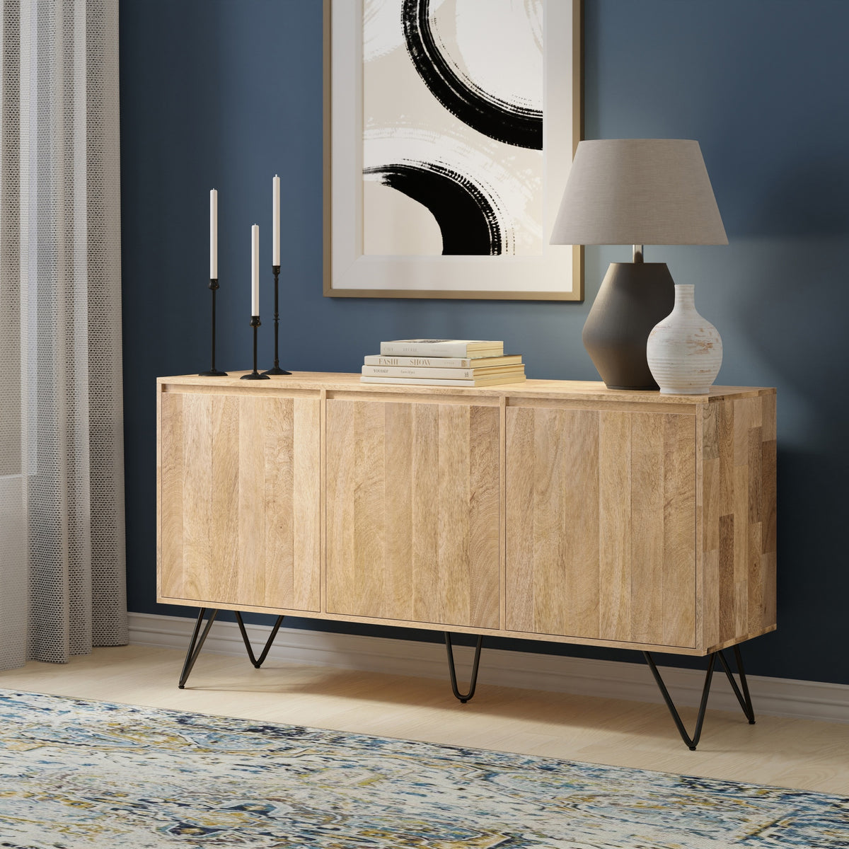 Hunter 3 Door Sideboard Buffet