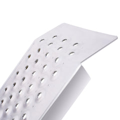 4FT Aluminum Shed Ramps 2PC, Outdoor Loading Ramps for Shed Curb Steps Stairs, Golf Cart Ramps, Four Wheeler Ramps for Hand Truck, Bicycle, Motorcycle, Riding Mower, 880 Lbs Capacity