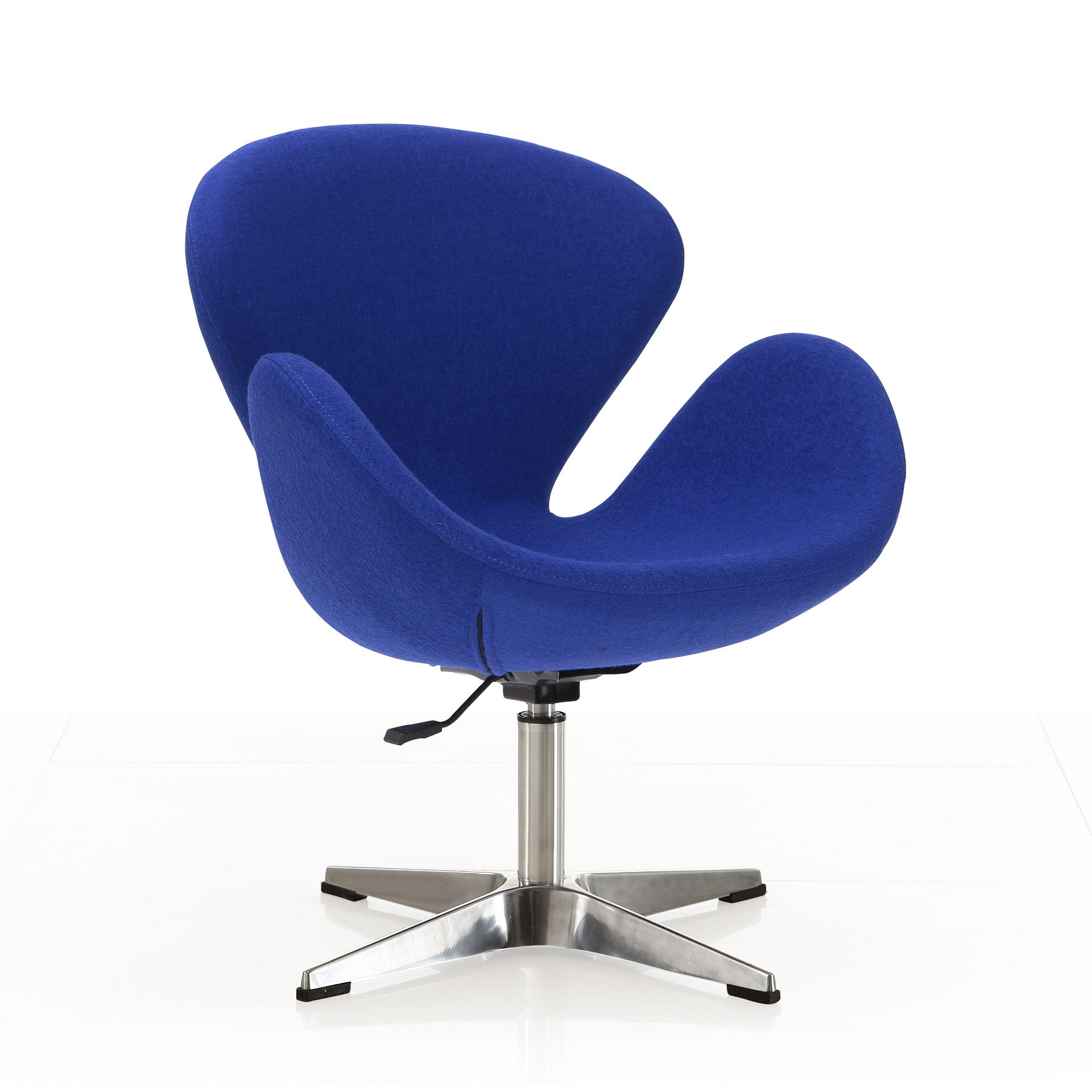 Swivel Lounge Chair in Blue