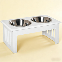 Dog Bowls Stand,Elevated Feeding Station,Pet Food Bowl Stand