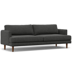 Livingston - 90" Sofa - Charcoal Grey