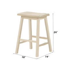 Nyssa Buttermilk Finish 3PCs Counter Height Set