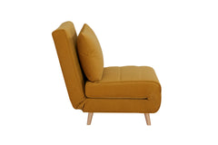 Max Sofa Bed– 3 in 1 Upholstered Accent Chair Bed-Convertible Sleeper Sofa Chair