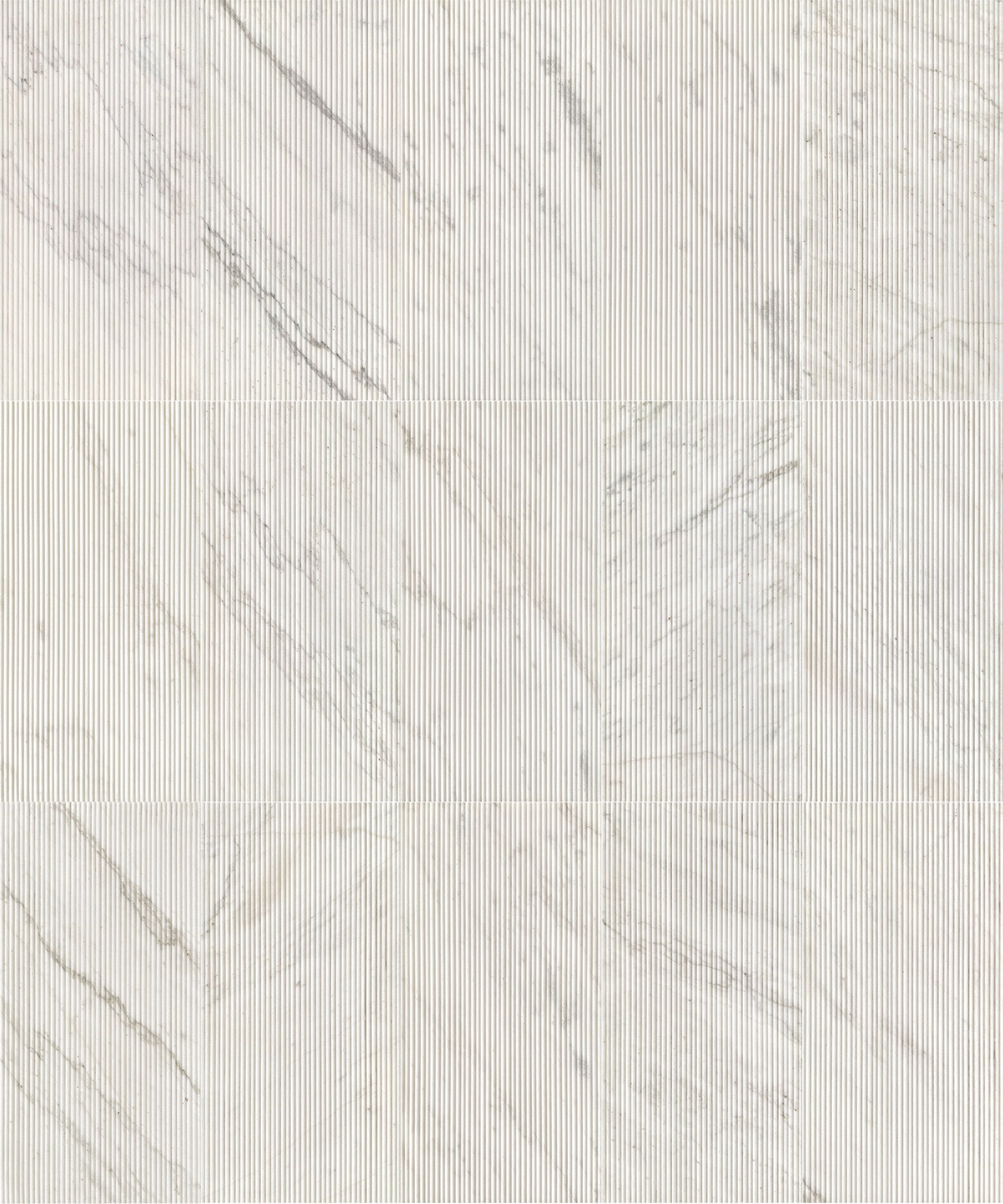 12x24 White Marble,natural marble, for wall,OL textured finished, 3D fluted marble, natural stone, genuine marble, real marble, 1 box 4 pcs