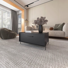 Wenge Coffee Table with Flip-Down Door