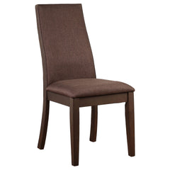 Chocolate and Espresso Dining Chair (Set of 2)