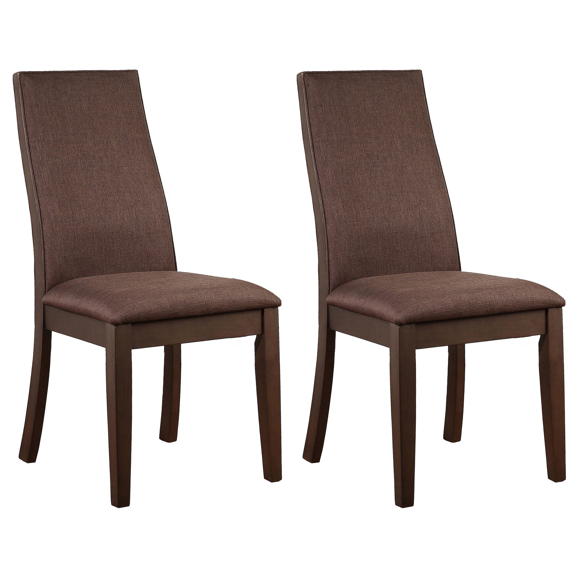 Chocolate and Espresso Dining Chair (Set of 2)